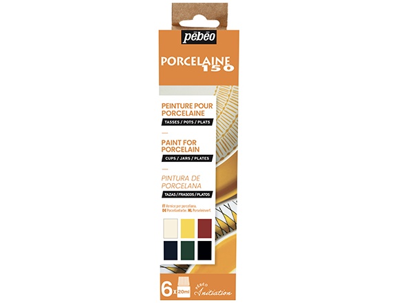 Farby Do Porcelany Pebeo 6x20 ml B