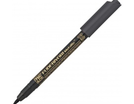 Brush Pen Metallic Black