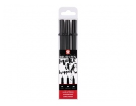 Brush Pen Pigma Sakura Mix 3x