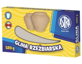 Glina Rzeźbiarska Astra 520g Beżowa