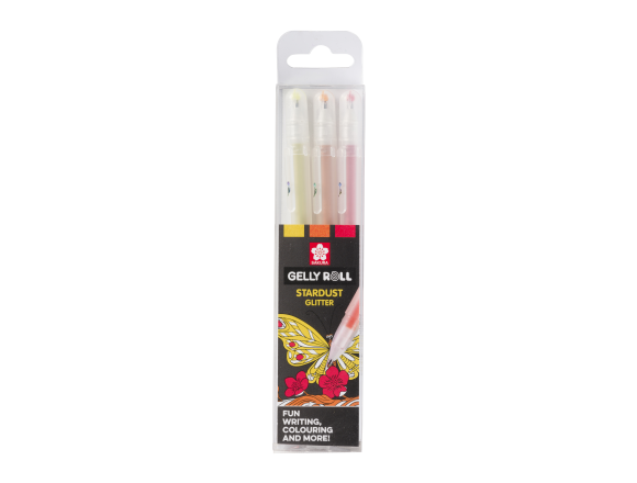 Żelopisy Sakura Gelly Roll Stardust Glitter Happy 