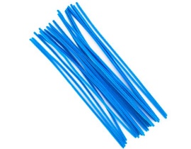 Druciki Kreatywne 30cm 25szt. Niebieskie 