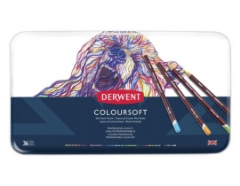 Kredki Derwent Coloursoft 36 kol