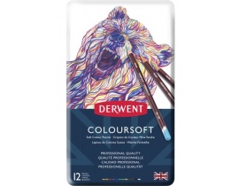 Kredki Derwent Coloursoft 12 kol