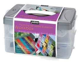 Zestaw Pebeo Deco Brillant Workbox 10 x 45 ml.