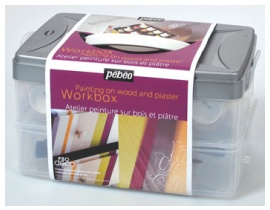 Zestaw Pebeo Deco Matt Workbox 10 x 45 ml.