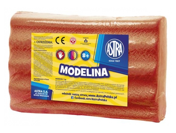 Modelina 1 kg Czerwona