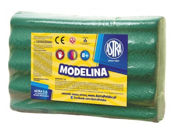 Modelina 1 kg Zielona