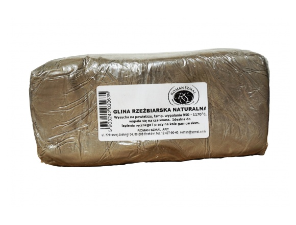Glina Rzeźbiarska Naturalna Szmal 3kg