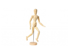 Manekin Drewniany Mężczyzna 30 cm