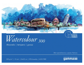 Blok Gamma Watercolour 300 g 24x32