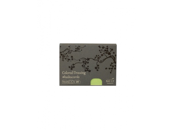 Haiku - Mix Of Coloured Cards In The Box 630g 11ark C-11(630)/MIX 