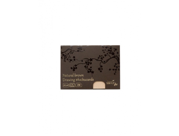 Haiku - Natural Brown Cards In The Box 325g 22ark. C-22(325)NTB 