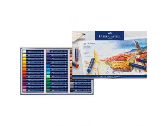 Pastele Olejne Faber-Castell Studio Creative 36 Kolorów