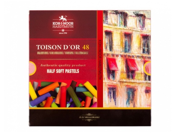 Pastele Suche 48 Połówki Koh-I-Noor