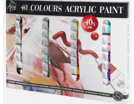 Farby Akrylowe Creative Artist Premium Mix 40 szt x 20 ml
