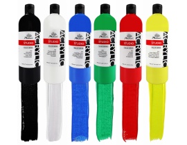 Zestaw Farb Akrylowych 6x500 ml Value Series Phoenix 