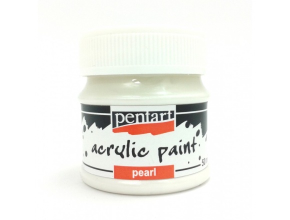 Farba Akrylowa Pentart Perłowa 50 ml
