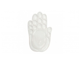 Paletka Paleta Malarska Porcelanowa Dłoń 10x17cm