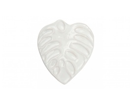 Paletka Paleta Malarska Porcelanowa Liść 16 x 17,5