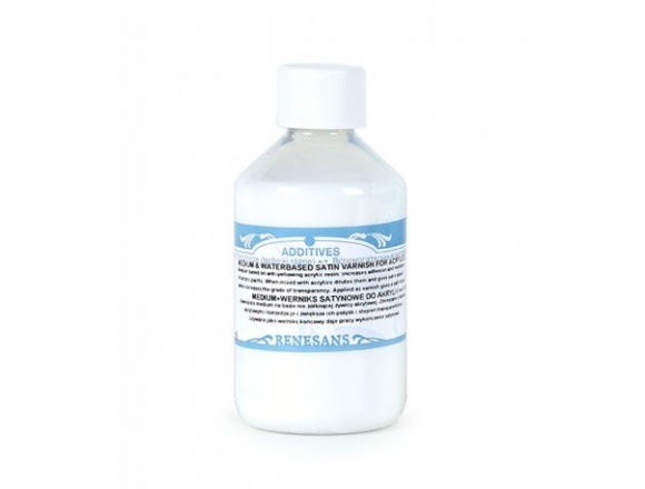 Werniks + Medium Do Akryli Satyna 500 ml Renesans
