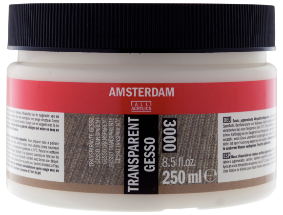 Gesso Transparentne Podkład Malarski Talens 250 ml