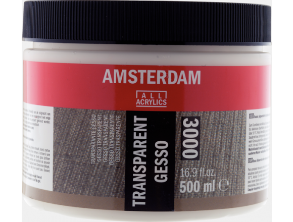 Gesso Transparentne Podkład Malarski Talens 500 ml