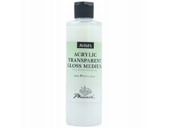 Medium Akrylowe Błyszczące Phoenix 250 ml Transparentne ATGM