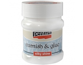 Klej z Werniksem do Decoupage Satynowy Pentart 230 ml.