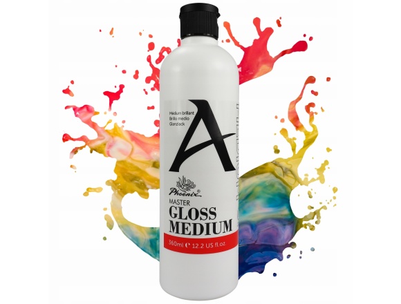 Medium do Farb Akrylowych Phoenix Master 360 ml Błysk