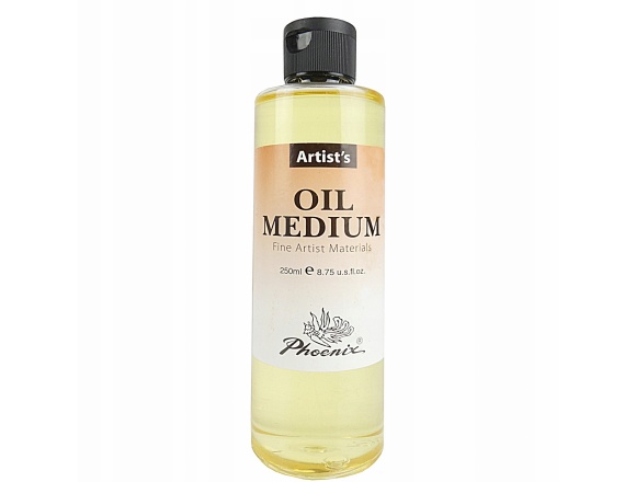 Olej Lniany Phoenix 250 ml Oil Medium do Farb Olejnych