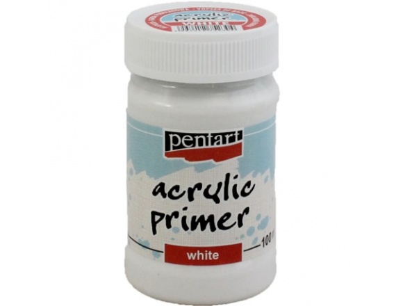 Akrylowa Farba Podkładowa Pentart 100 ml Biała Baza pod Malowanie