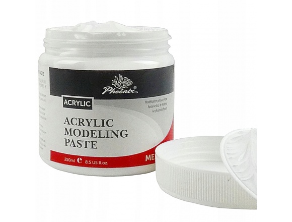 Pasta Modelująca Phoenix 250 ml do Akryli Strukturalna 3D