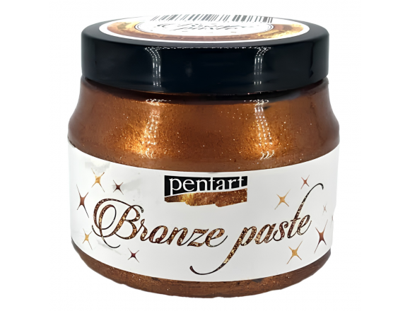 Pasta Lśniąca Pentart 250 g Metaliczny Brąz Miedziany Pasta Dekoracyjna