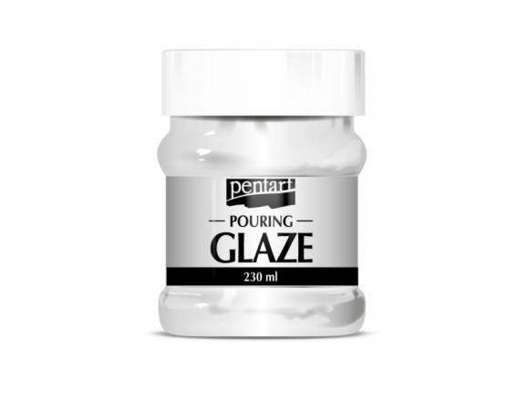 Lakier Szklący Pentart Pouring Glaze 230 ml Efekt Szkła Wysoki Połysk