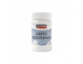 Pasta Strukturalna Pentart 100 ml Biała Pasta Dekoracyjna do Efektów 3D 