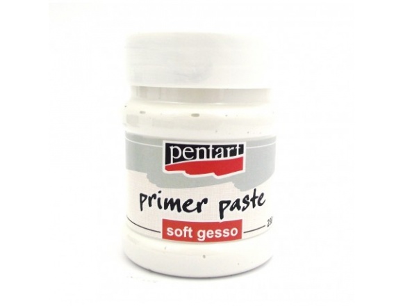 Podkład Gesso Soft Pentart 230 ml Biały Elastyczny Grunt do Malowania i Decoupage 
