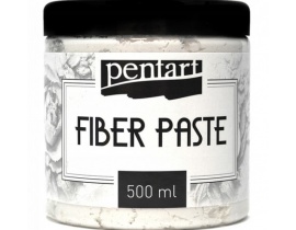 Pasta Celulozowa Pentart Fiber 500 ml Pasta Strukturalna z Włóknami do Efektów 3D