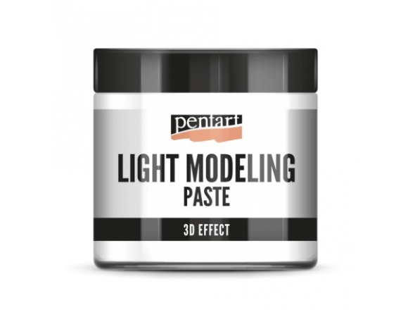 Pasta Modelująca Pentart Modeling Light 500 ml Lekka Pasta 3D do Form i Dekoracji 