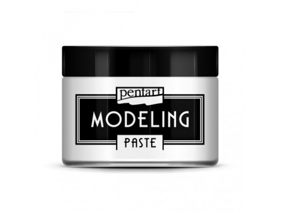 Pasta Modelująca Pentart 3D Gęsta 150 ml Pasta Modeling do Efektów Przestrzennych