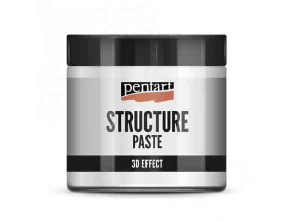 Pasta Strukturalna Pentart 500 ml Biała Pasta Dekoracyjna 3D