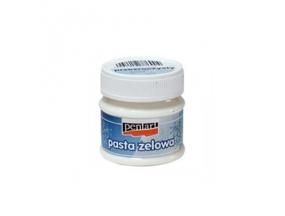 Pasta Żelowa Pentart 50 ml Pasta Strukturalna do Efektów 3D i Mixed Media 