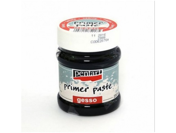 Podkład Gesso Pentart 230 ml Czarny Grunt do Malowania i Decoupage 