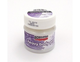 Pasta Żelowa Pentart Heavy Body Transparentna 50 ml Gęsta pasta 3D do Efektów Strukturalnych 
