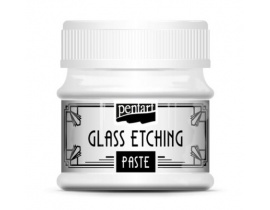 Pasta Trawiąca do Szkła Pentart 50 ml Efekt Matowego Szkła