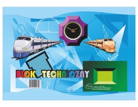 Blok Techniczny Protos A4 250g Biały 