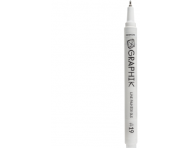 Pisak Akrylowy Graphik Line Painter 0,5 cm Biały