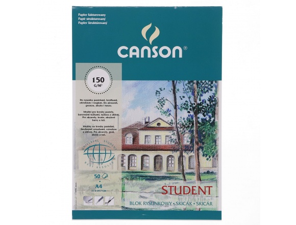 Szkicownik Blok Rysunkowy Canson Student 150 g A4