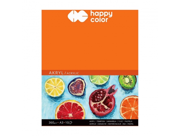 Blok Do Akrylu Happy Color A3 360g 10ark.