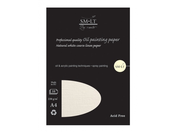 Papier SMLT Oil Painting Pad A4 230g 10ark. TS-10(230) 